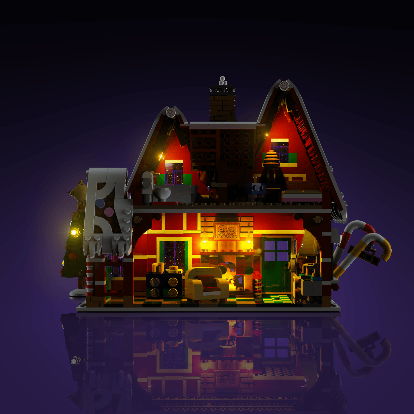 Light Kit for LEGO® Gingerbread House