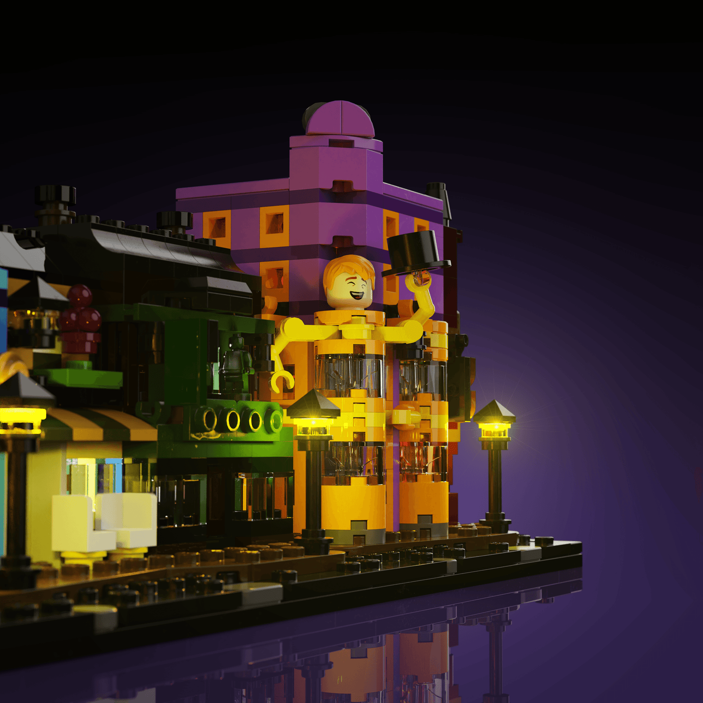Light Kit for LEGO® Harry Potter Diagon Alley Wizarding Shops