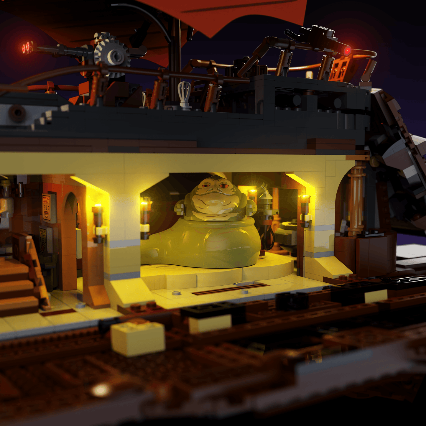Light Kit for LEGO® Jabba's Sail Barge
