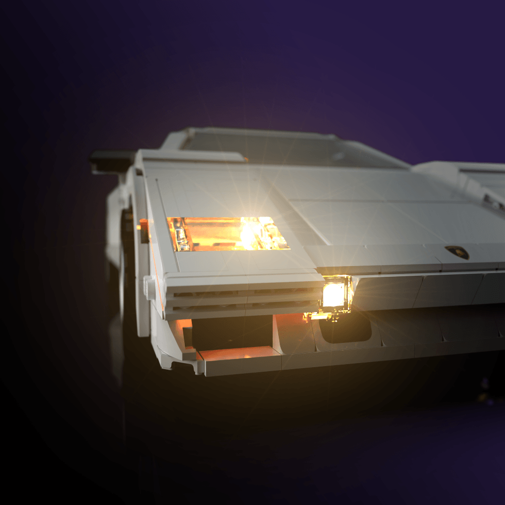 Light Kit for LEGO® Lamborghini Countach 5000 Quattrovalvole