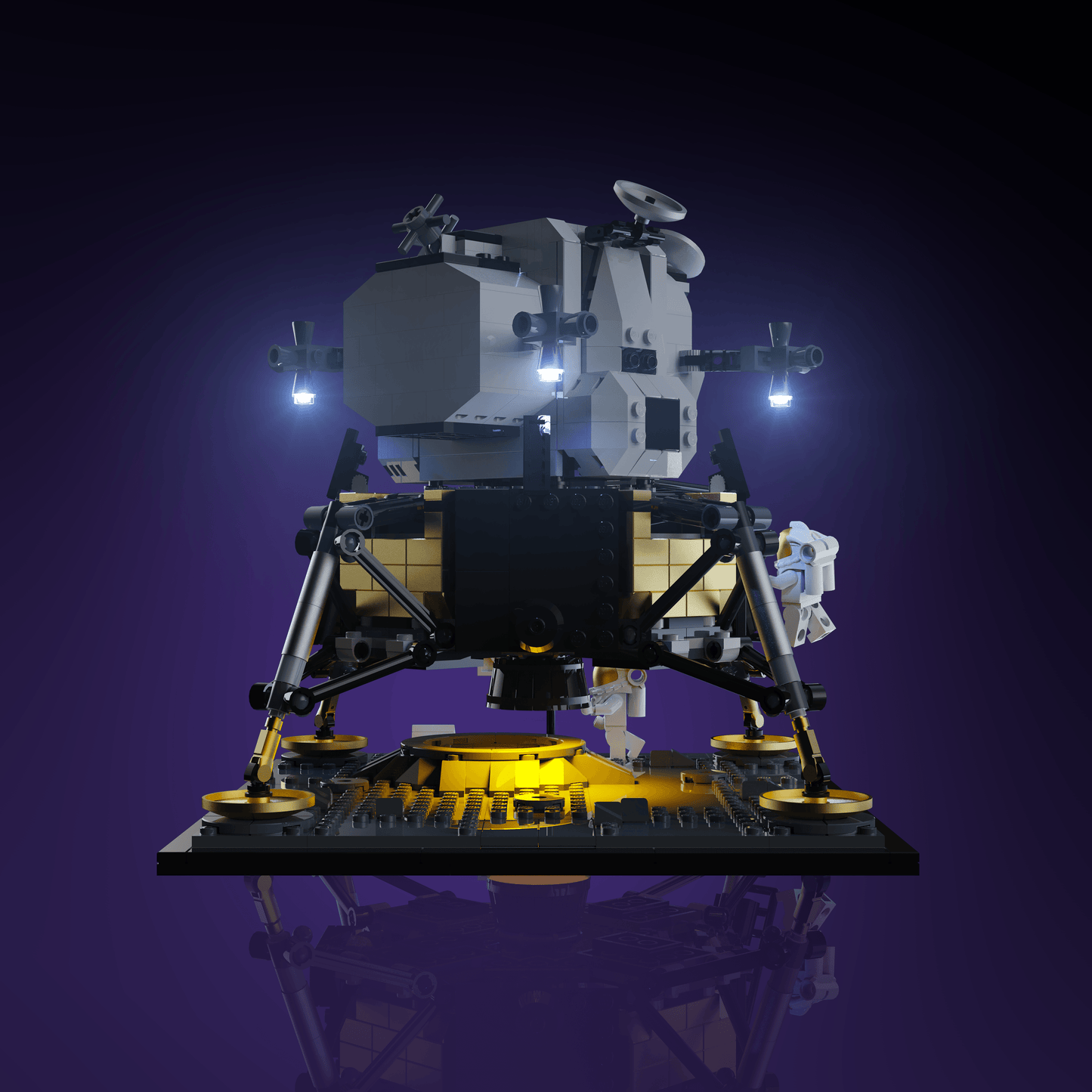 Light Kit for LEGO® NASA Apollo 11 Lunar Lander