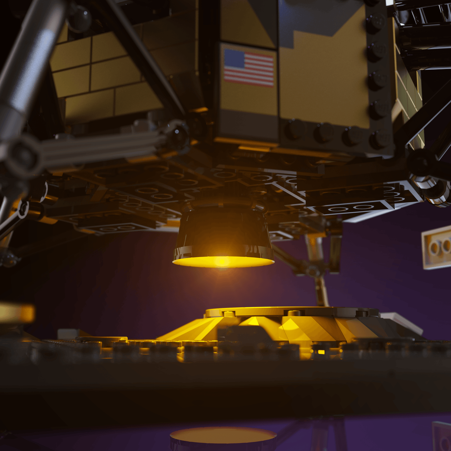 Light Kit for LEGO® NASA Apollo 11 Lunar Lander