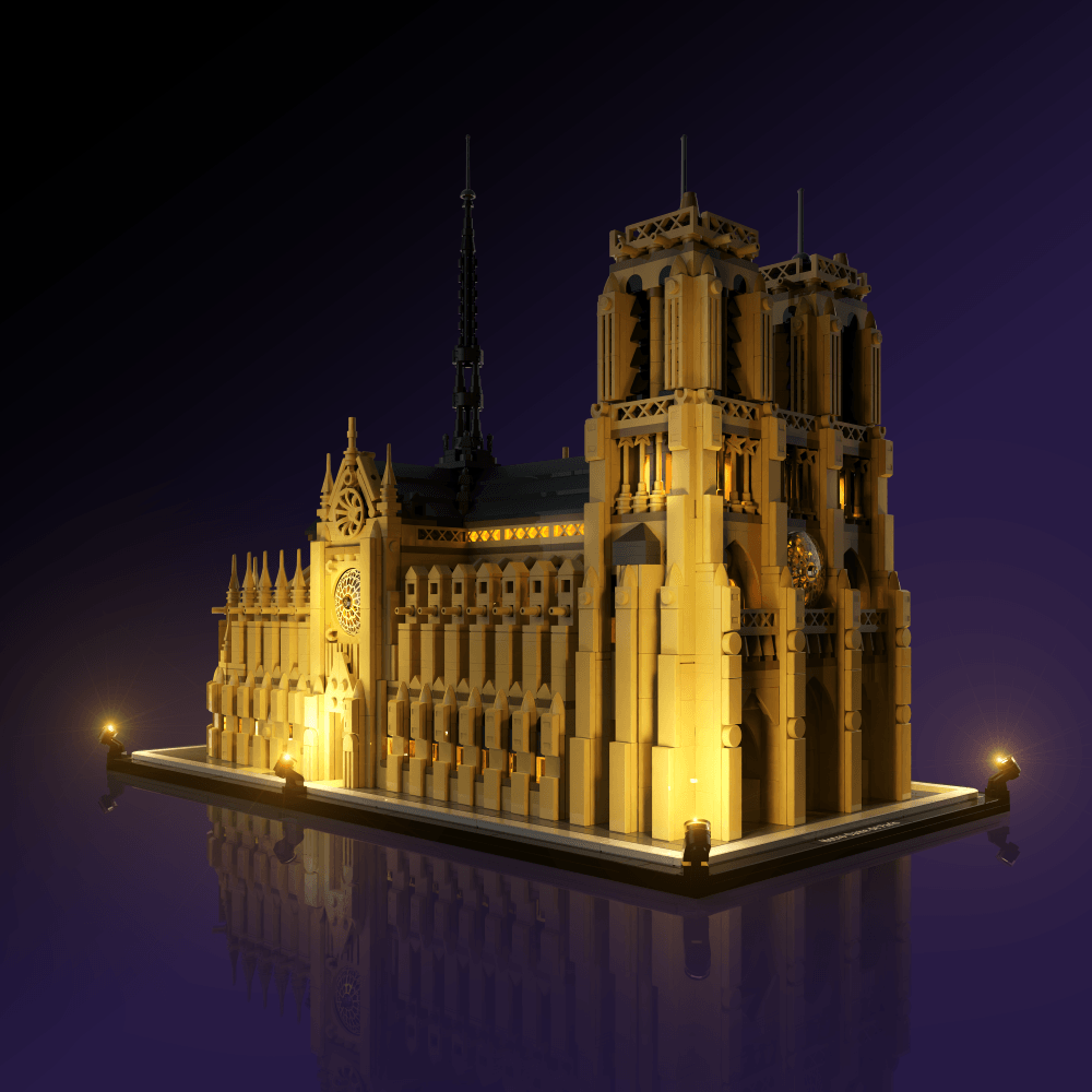 Light Kit for LEGO® Notre-Dame de Paris