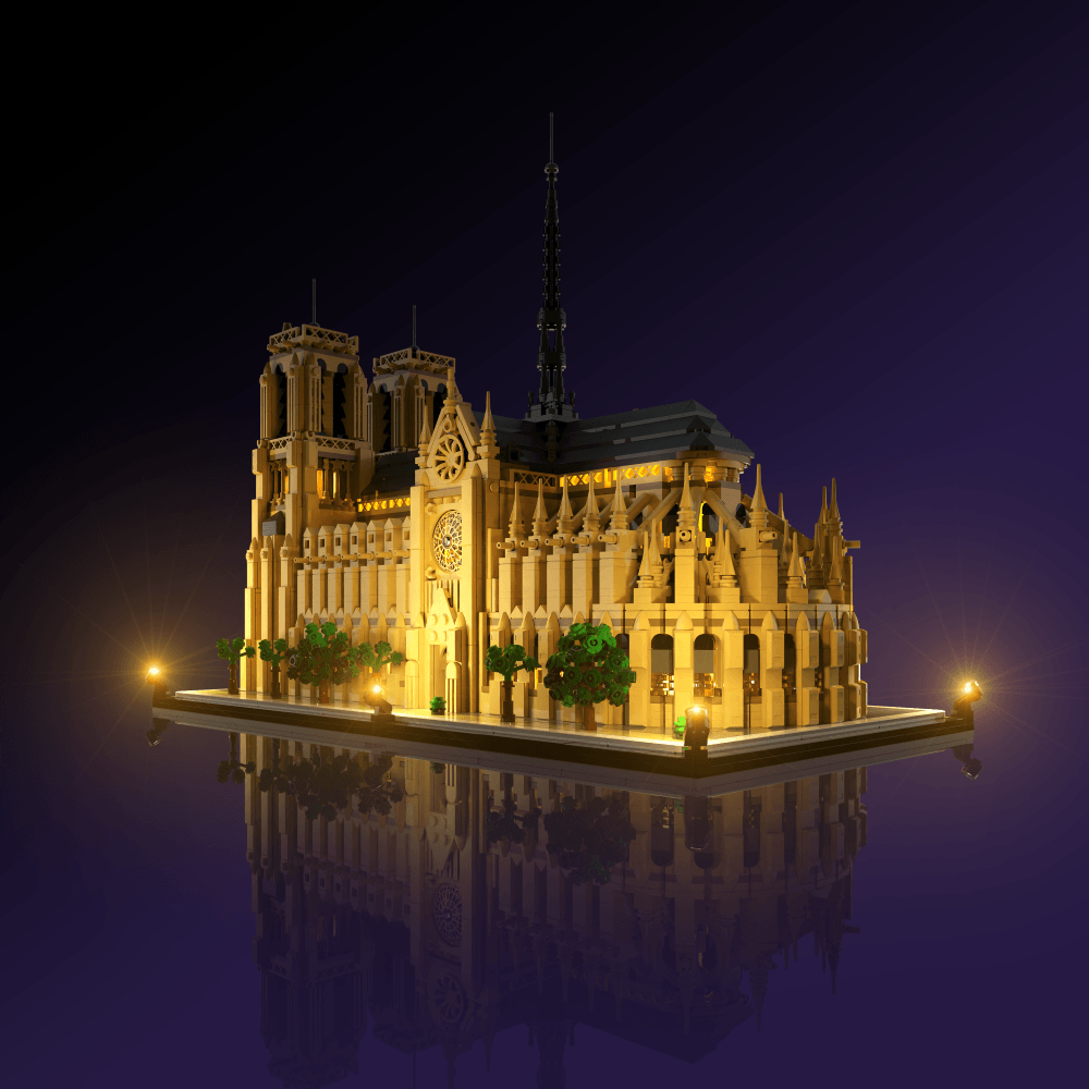 Light Kit for LEGO® Notre-Dame de Paris