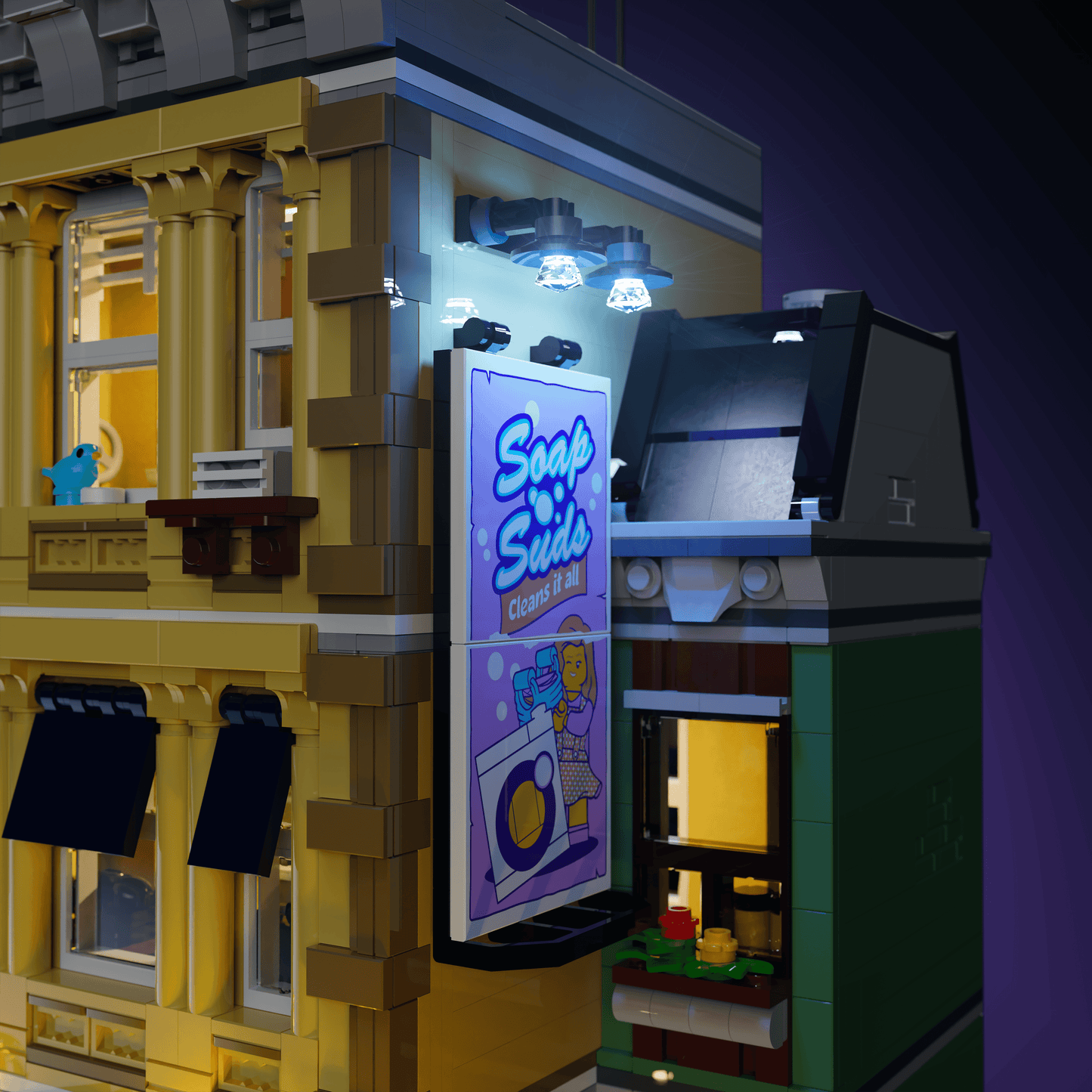 Light Kit for LEGO® Police Station