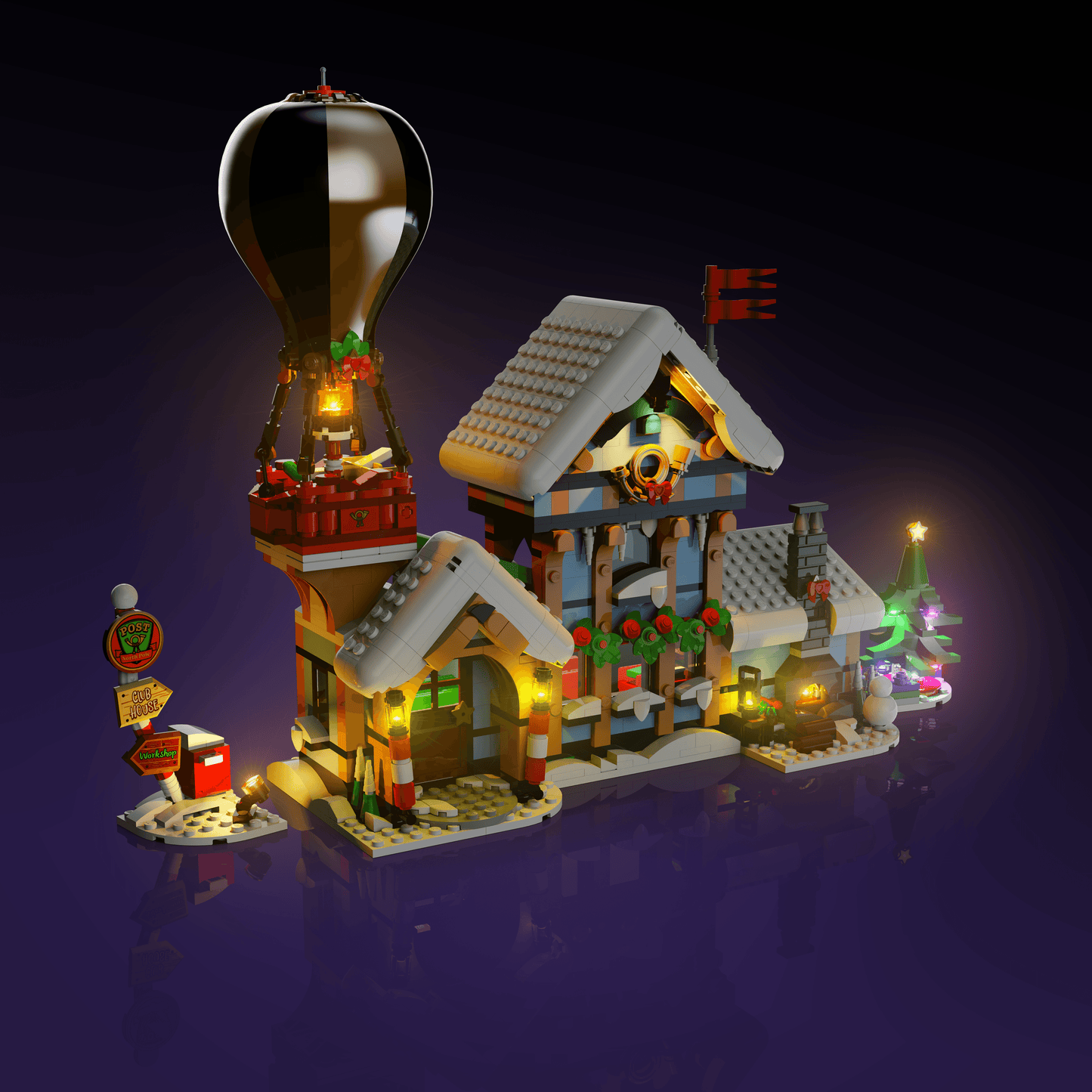 Light Kit for LEGO® Santa's Post Office