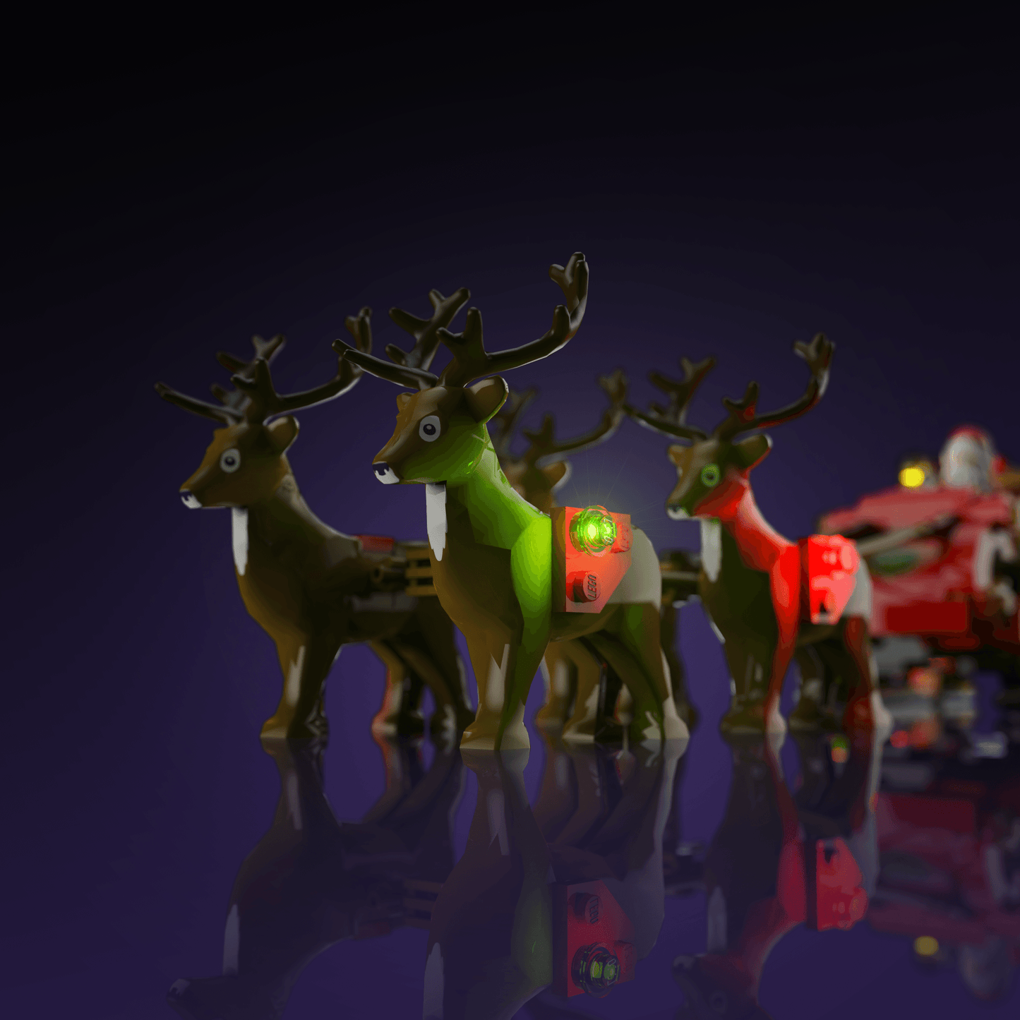Light Kit for LEGO® Santa's Sleigh