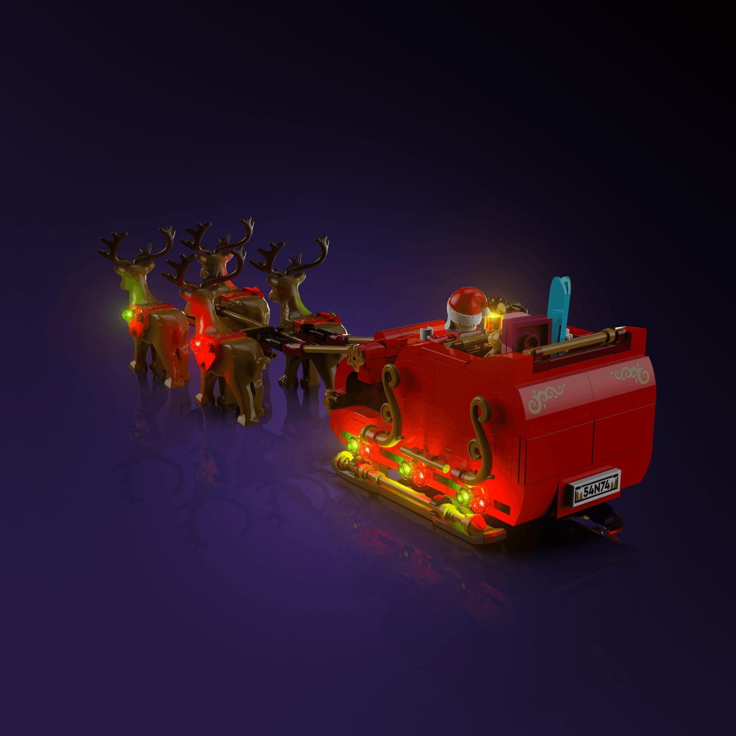 Light Kit for LEGO® Santa's Sleigh