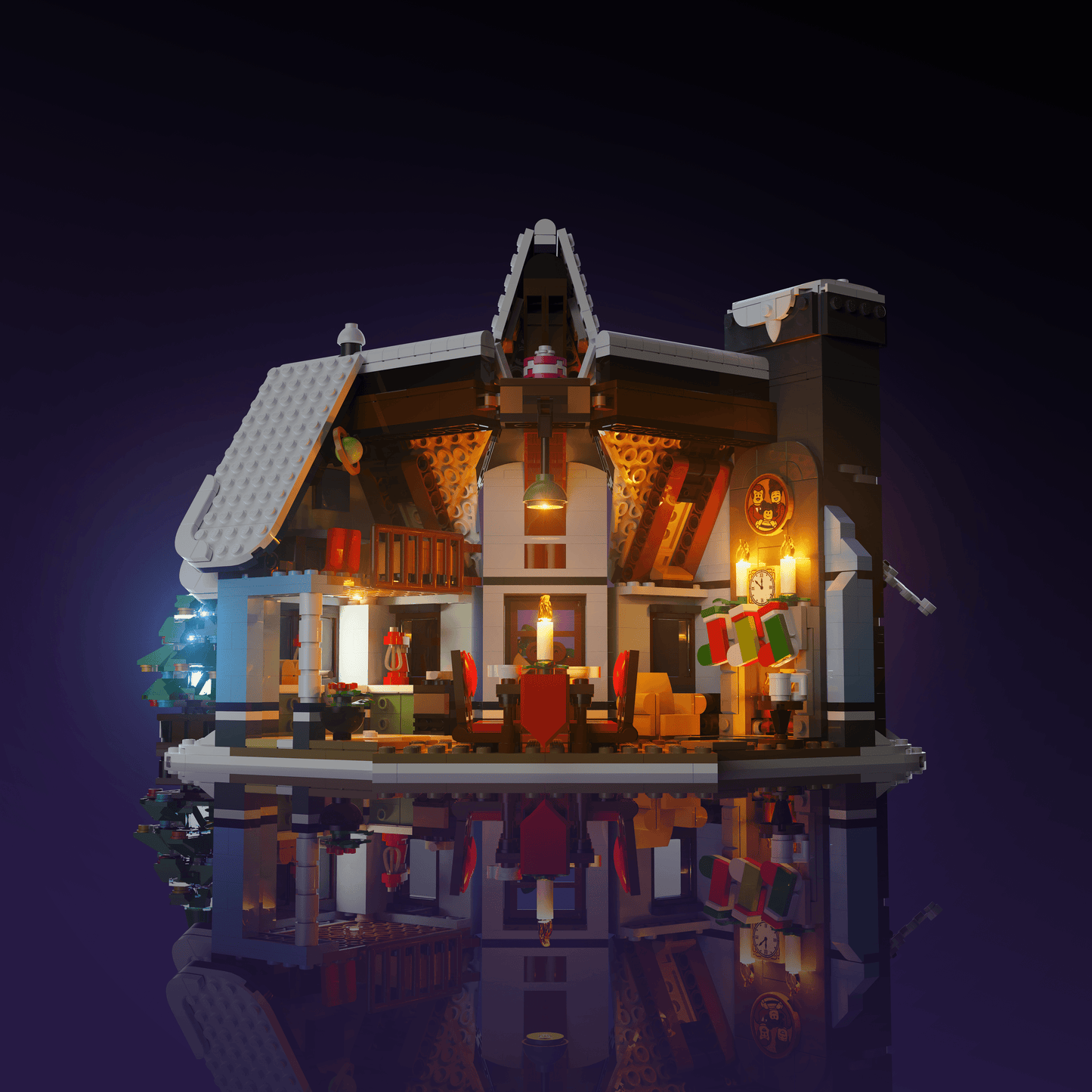 Light Kit for LEGO® Santa's Visit