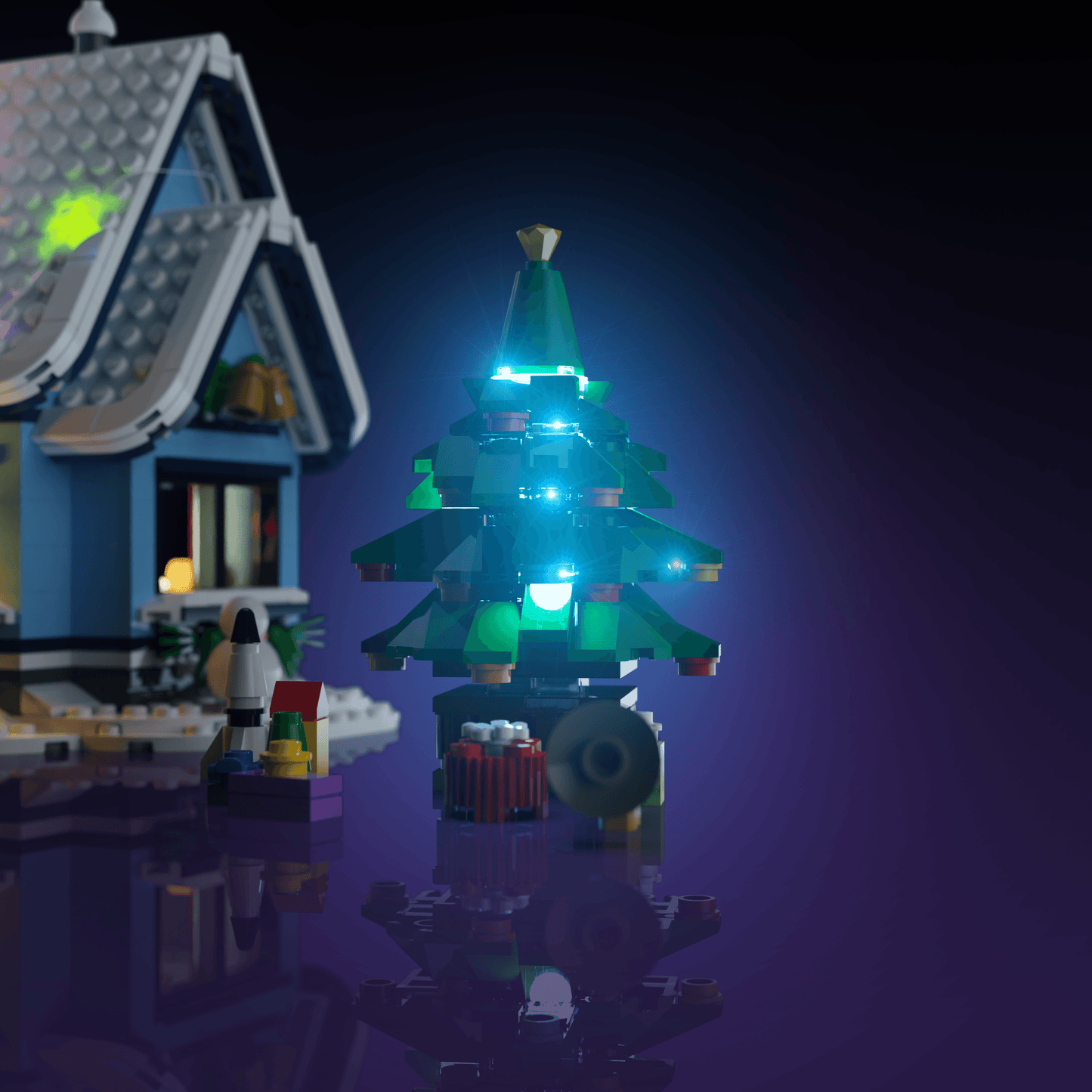 Light Kit for LEGO® Santa's Visit