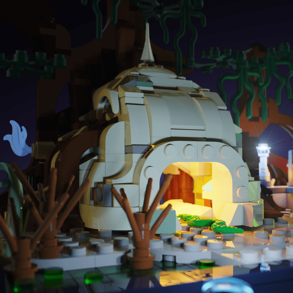 Light Kit for LEGO® Star Wars Dagobah Jedi Training Diorama