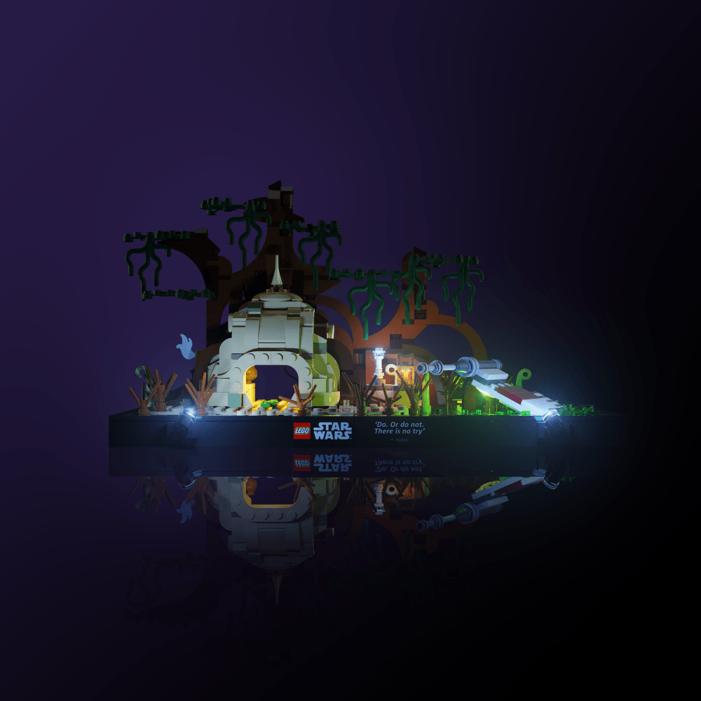 Light Kit for LEGO® Star Wars Dagobah Jedi Training Diorama