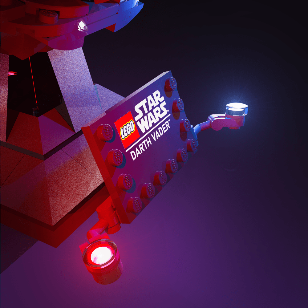 Light Kit for LEGO® Star Wars Darth Vader Helmet