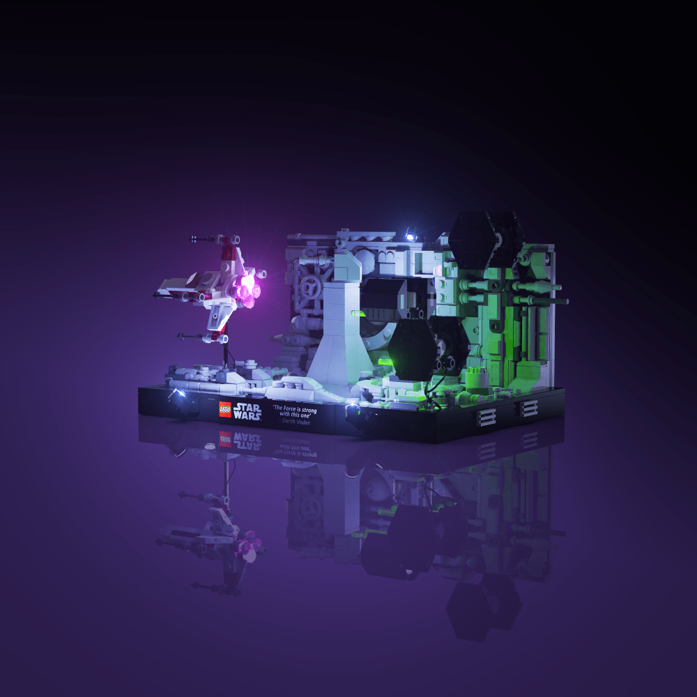 Light Kit for LEGO® Star Wars Death Star Trench Run Diorama