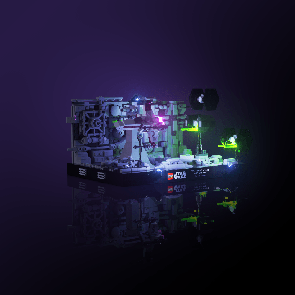Light Kit for LEGO® Star Wars Death Star Trench Run Diorama