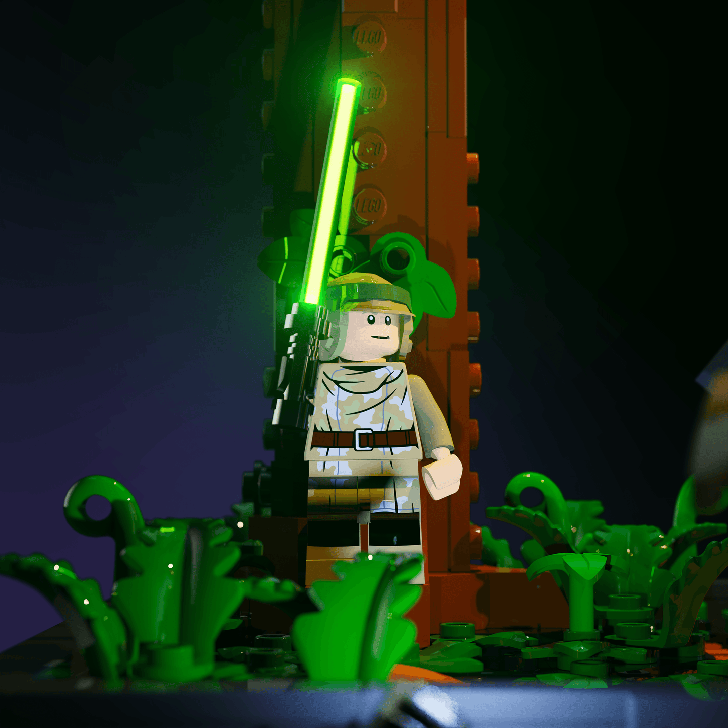 Light Kit for LEGO® Star Wars Endor Speeder Chase Diorama