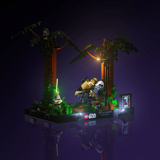 Light Kit for LEGO® Star Wars Endor Speeder Chase Diorama