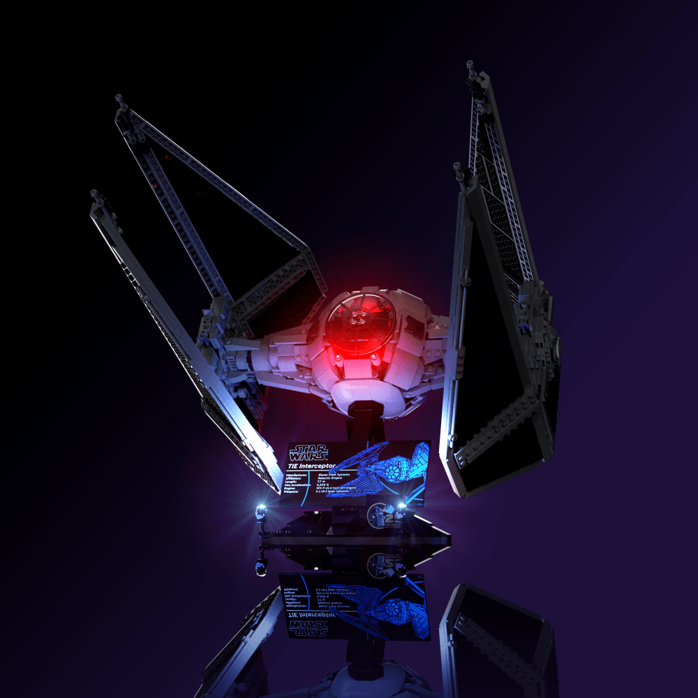 Light Kit For LEGO® Star Wars TIE Interceptor
