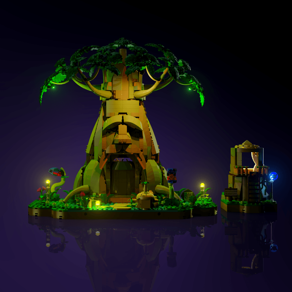 Light Kit for LEGO® The Legend of Zelda Great Deku Tree 2-in-1