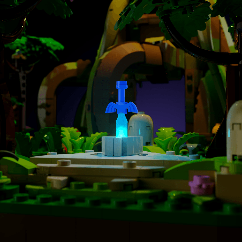 Light Kit for LEGO® The Legend of Zelda Great Deku Tree 2-in-1