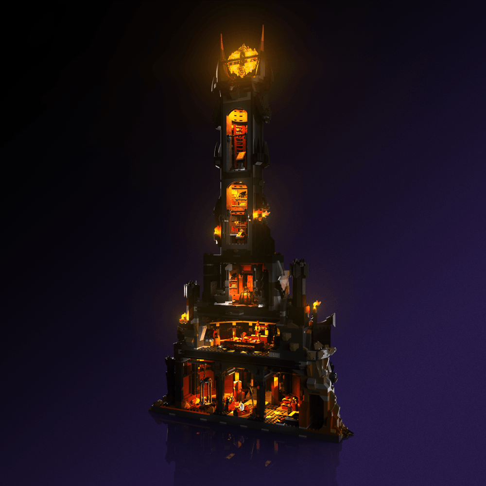 Light Kit for LEGO® The Lord of the Rings: Barad-dur