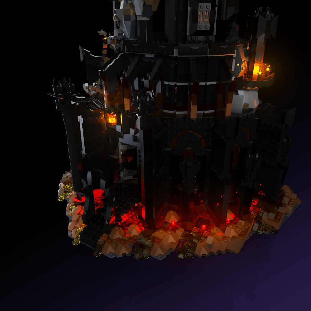 Light Kit for LEGO® The Lord of the Rings: Barad-dur
