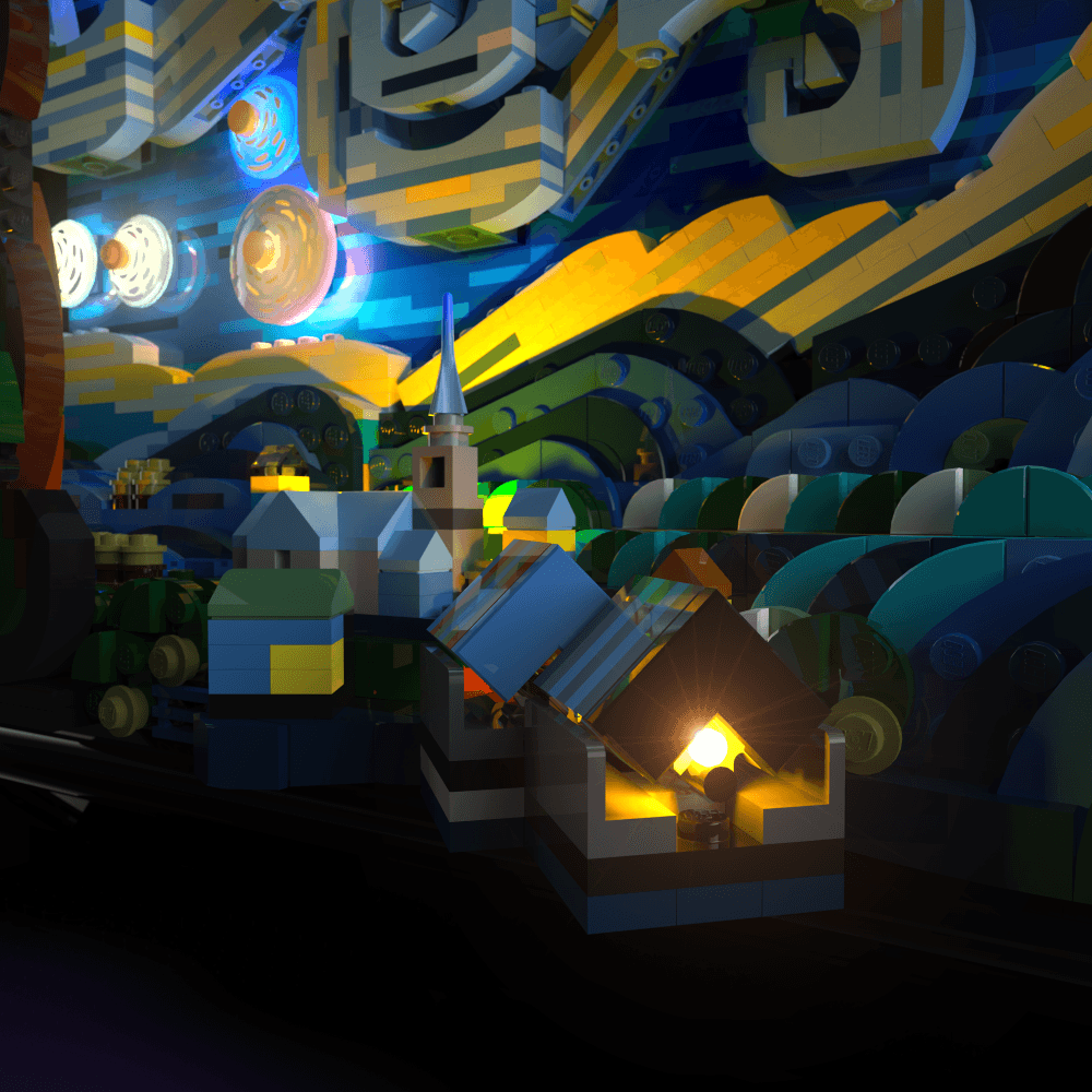 Light Kit for LEGO® Vincent van Gogh - The Starry Night