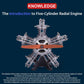 DIY 1/6 Full Metal 5 Cylinder Radial Engine Model Kit