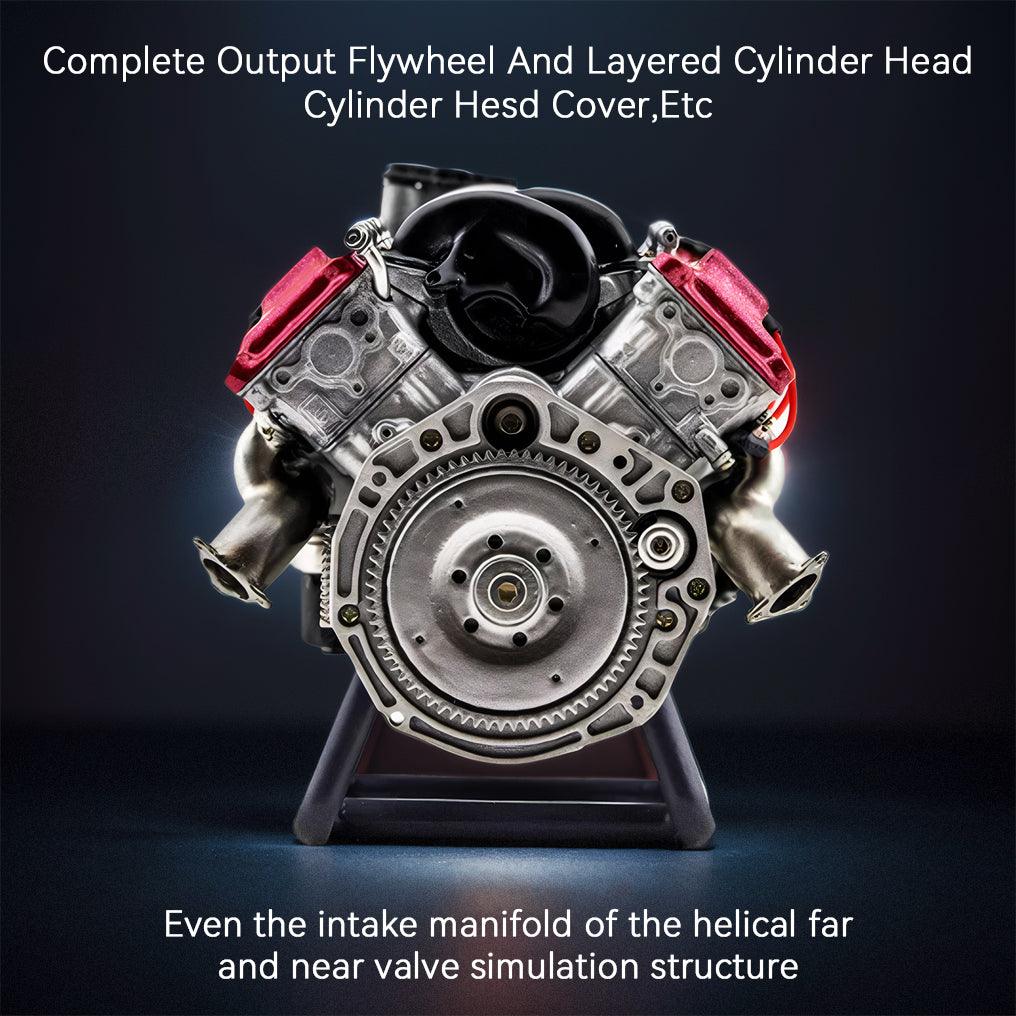 DIY Mini Motor V8 Engine RC Performance V8 Engine