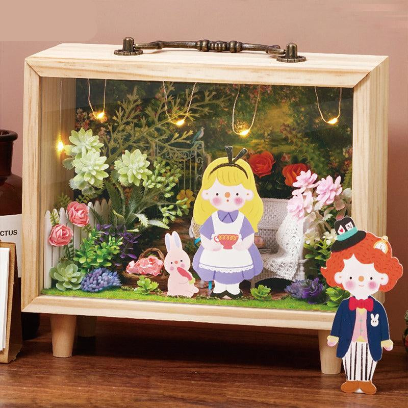 DIY Dollhouse Kit (Small wooden box)