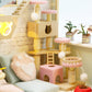DIY Dollhouse Kit (Cat Coffee Garden)