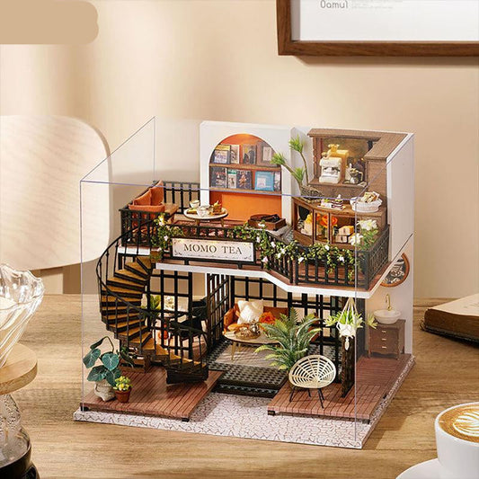 DIY Dollhouse Kit (Forest Teashop )