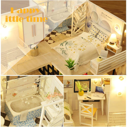 DIY Dollhouse Kit (Happy Time)