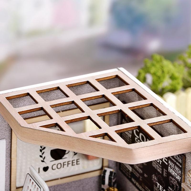 DIY Dollhouse Kit (Leisurely Coffee Shop)