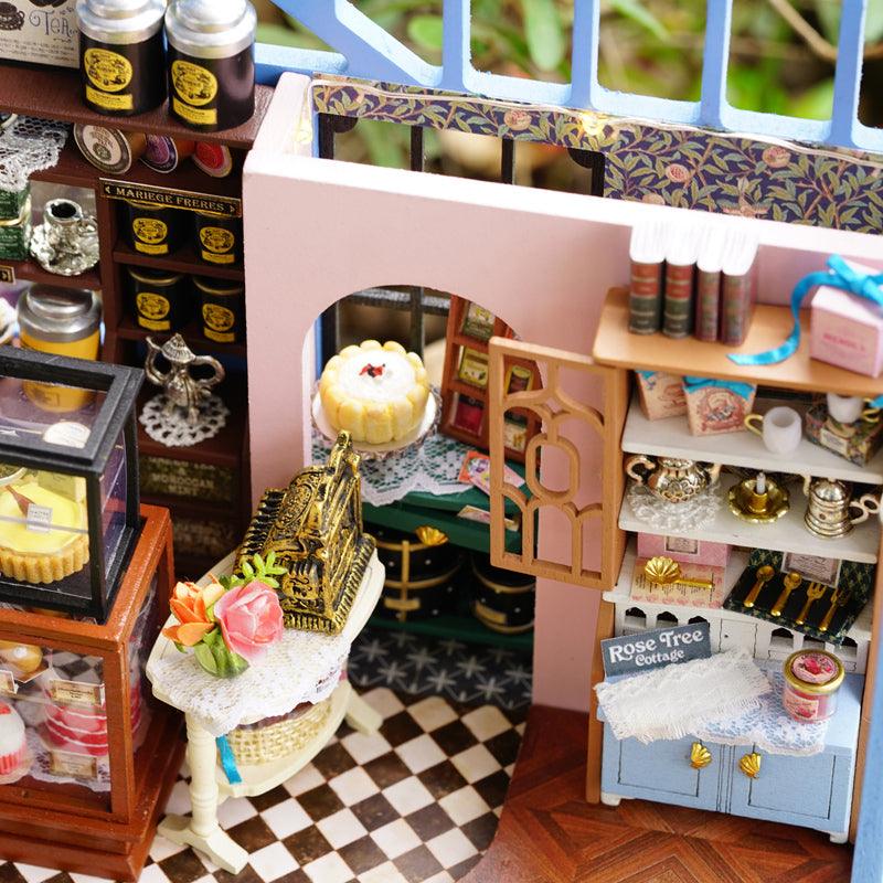 DIY Dollhouse Kit (Rose Garden Tea House)