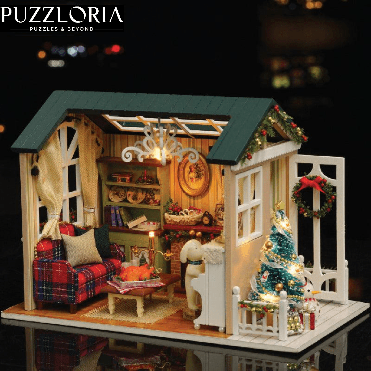 Festive Holiday Time Miniature DIY Kit