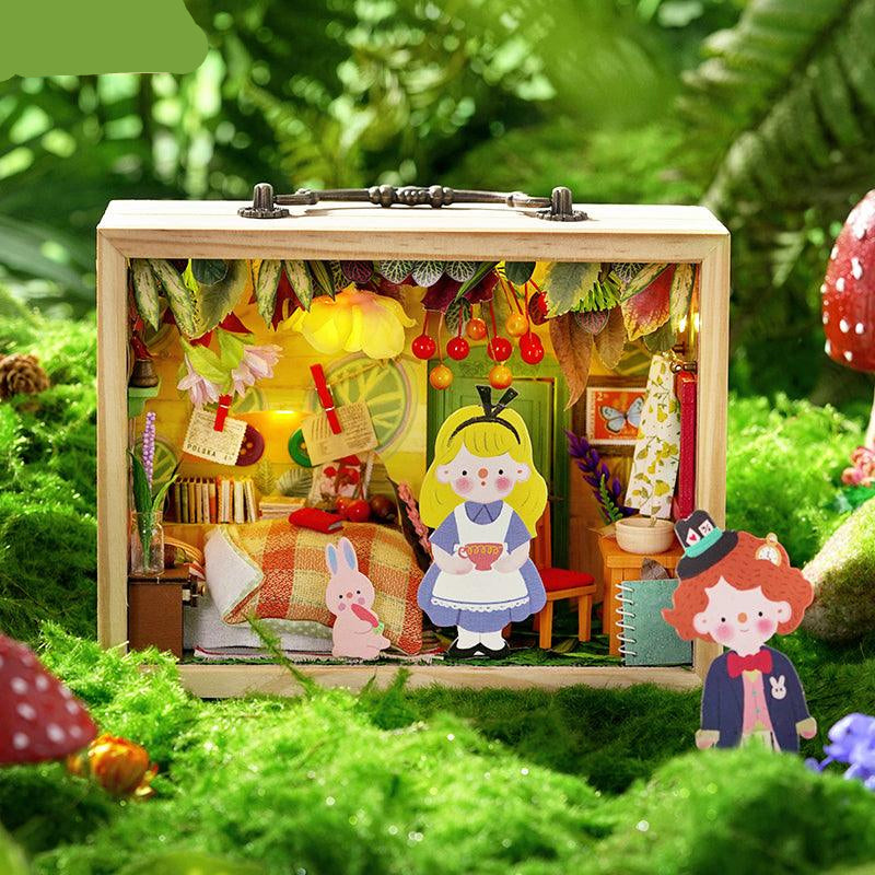 DIY Dollhouse Kit (Small Wooden Box)