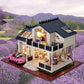 PROVENCE LAVENDER Dollhouse Miniature DIY House Toy DIY House Model Miniature House Model Kit Hand Building