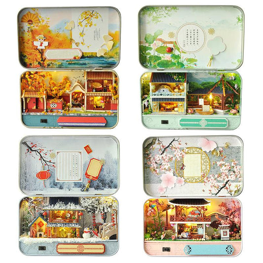 DIY Dollhouse Kit (Mini Four Seasons)