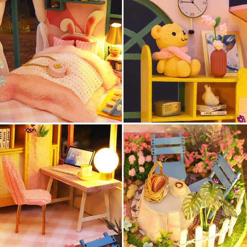 DIY Dollhouse Kit ( Story of Flowers )