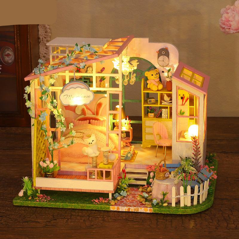 DIY Dollhouse Kit ( Story of Flowers )