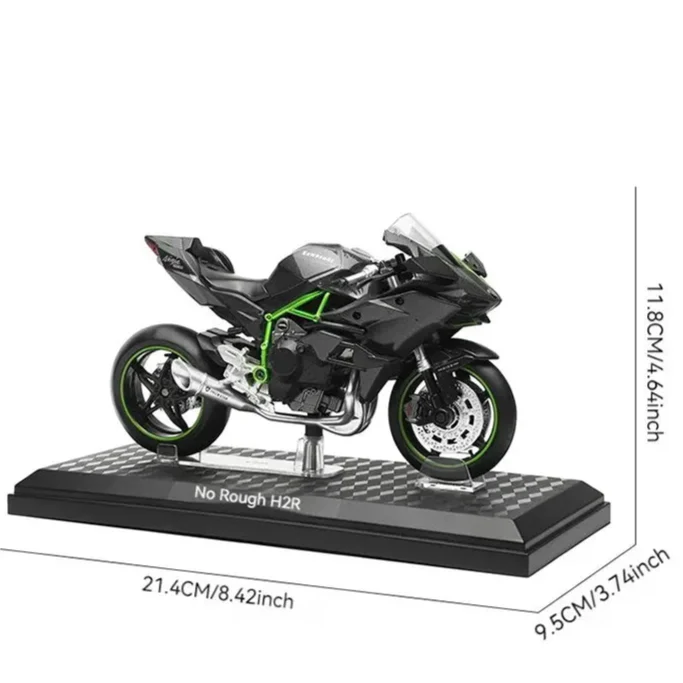 Elite 1:12 Ninja H2R Motorcycle Die-Cast Model