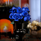 Eternal Blue Rose Bouquet Building Blocks Set