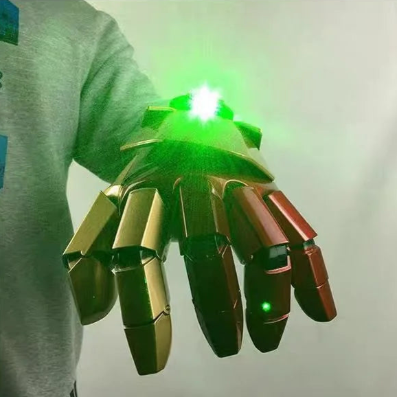 Iron Man Mark 42 Wearable LED Armor Gauntlet Set