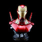 Avengers Marvel Iron Man MK50 Half Body 36cm Resin Statue - Collectible Desktop Ornament Gift Action Figure