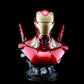 Avengers Marvel Iron Man MK50 Half Body 36cm Resin Statue - Collectible Desktop Ornament Gift Action Figure
