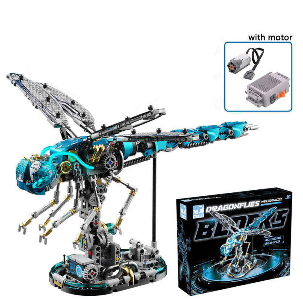 Mechanical Dragonfly Building Blocks Set