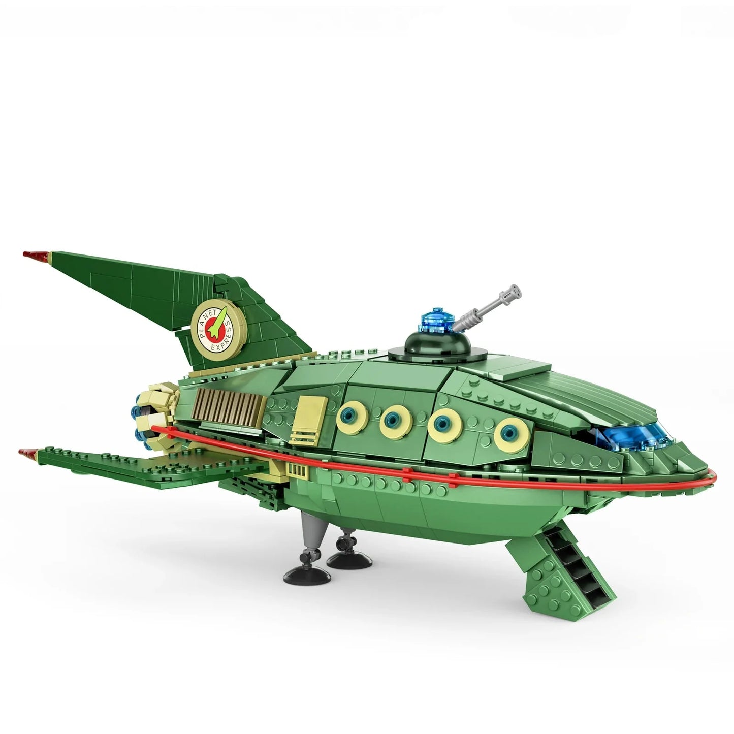Mechanical Galactic Express Spaceship Building Blocks Set