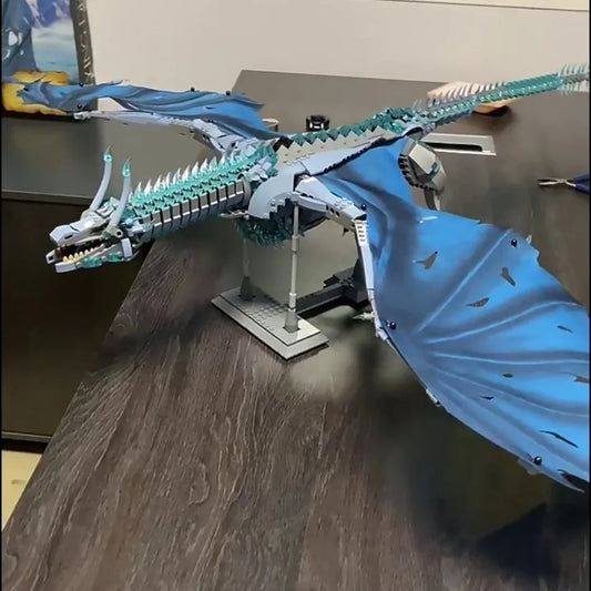 Mechanical Giant Dragon Master Building Blocks Set