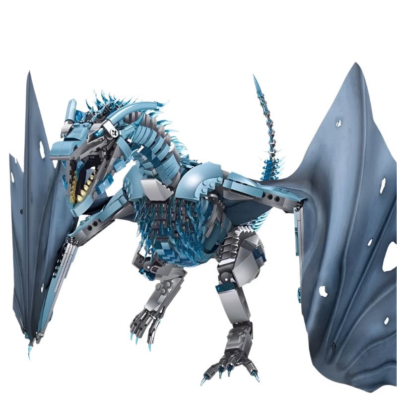 Mechanical Giant Dragon Master Building Blocks Set